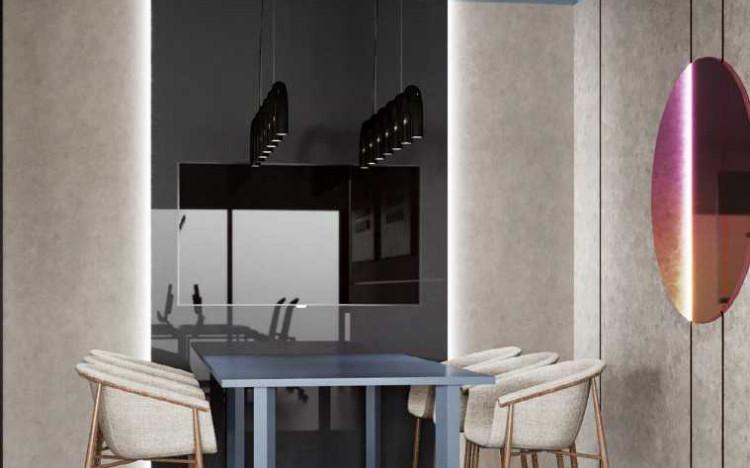 Вид переговорной комнаты