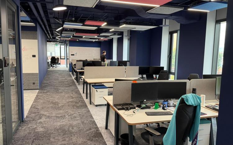 Общий вид этажа (open space)