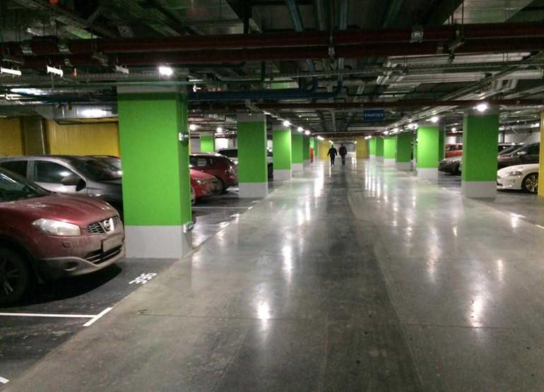 Отрадное, фаза 2, корпус Б: Вид паркинга